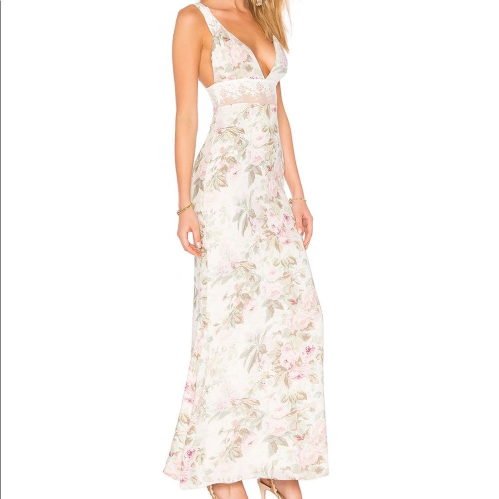 revolve majorelle dress magnolia (prom)